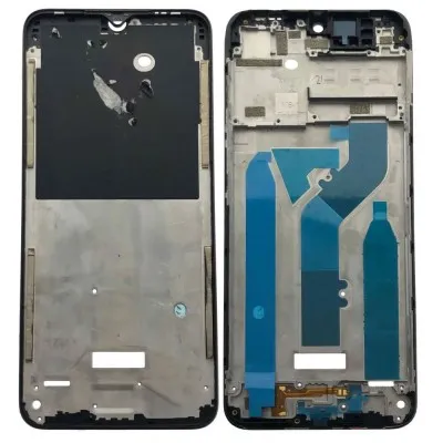 LCD Frame Middle Chassis for Infinix Hot 10T - White by Sparestream