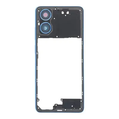 Middle Frame Ring Only for Motorola Moto G04 Blue by Sparestream