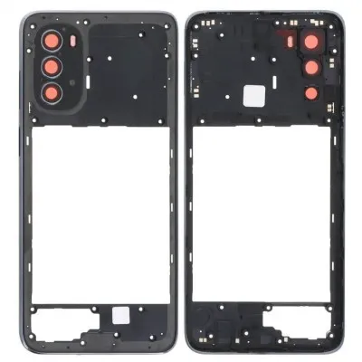 Middle Frame Ring Only for Motorola Moto G52 White by Sparestream
