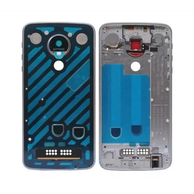 LCD Frame Middle Chassis for Motorola Moto Z2 Play - Black by Sparestream