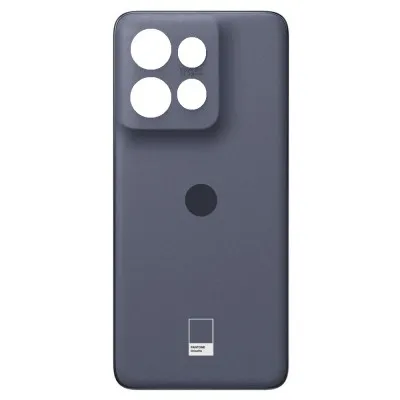 Back Panel Cover for Motorola Edge 50 Neo - Black by Sparestream