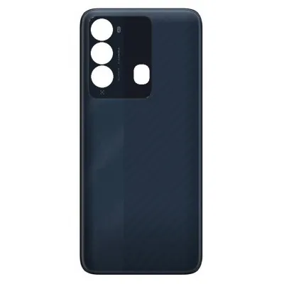 Back Panel Cover for Itel P38 - Black by Sparestream