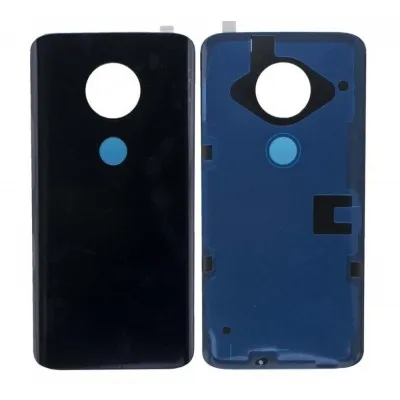 Back Panel Cover for Motorola Moto G7 - Black by Sparestream