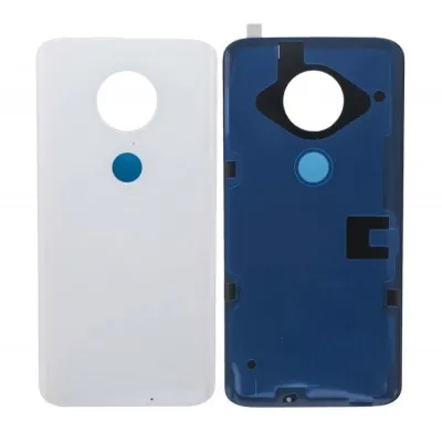 Back Panel Cover for Motorola Moto G7 - White by Sparestream