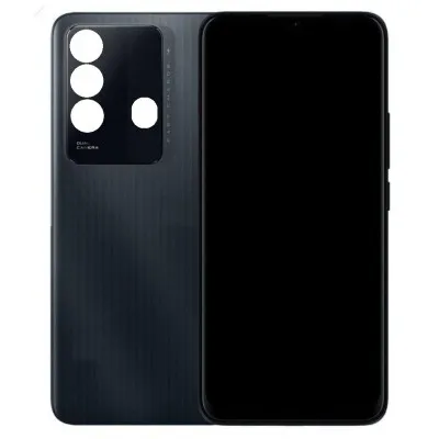 Back Panel Cover for Itel P38 Pro - Black by Sparestream