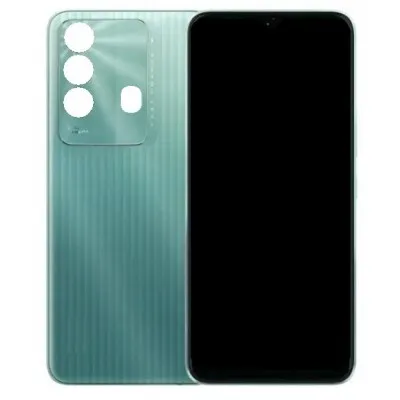 Back Panel Cover for Itel P38 Pro - Green by Sparestream