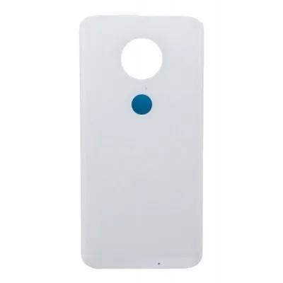 Back Panel Cover for Motorola Moto G7 Plus - White by Sparestream