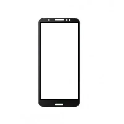 Front Glass for Motorola Moto G6 Plus - Black by Sparestream