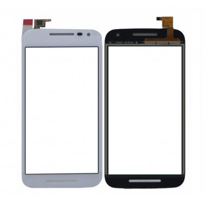 Touch Screen Digitizer for Motorola Moto G - 3rd gen - White by Sparestream