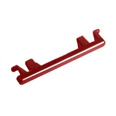 Volume Side Button Outer for Motorola Moto G7 Plus Red - Plastic Key by Sparestream