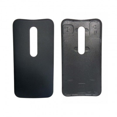 Back Panel Cover for Motorola Moto G - 3rd gen - Black by Sparestream