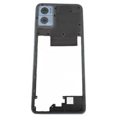Middle Frame Ring Only for Motorola Moto E22 Blue by Sparestream