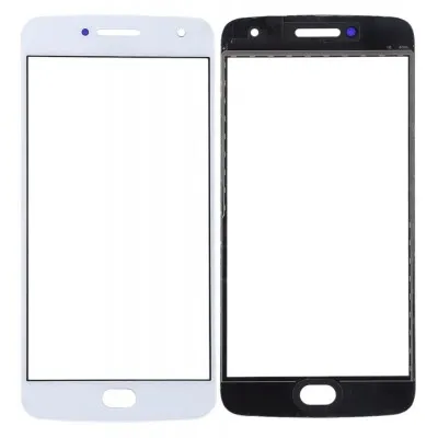 Front Glass for Motorola Moto G5 Plus - White by Sparestream