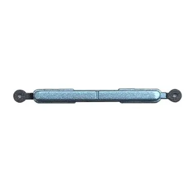 Volume Side Button Outer for Motorola Moto E22 Blue - Plastic Key by Sparestream