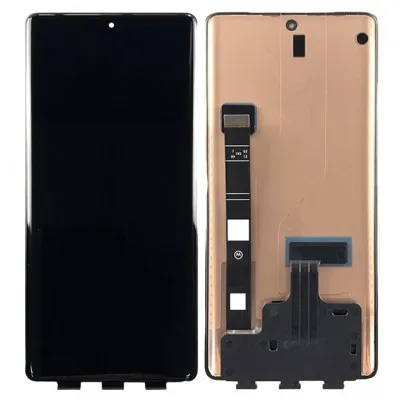 LCD with Touch Screen for Motorola Moto X40 - Blue (display glass combo folder) by Sparestream