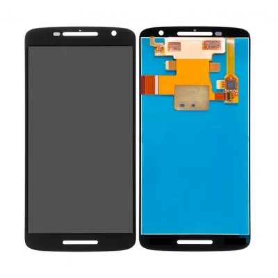 LCD with Touch Screen for Motorola Moto X Play 32GB - Black (display glass combo folder) by Sparestream