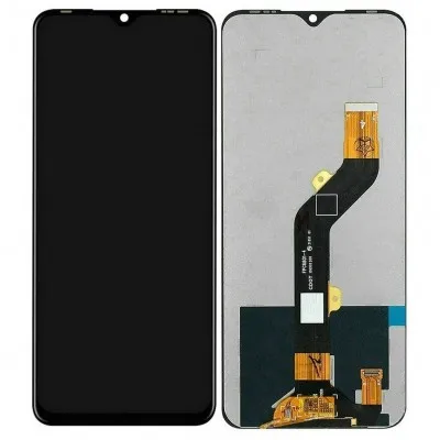 LCD with Touch Screen for Itel A50 - White (display glass combo folder) By Sparestream