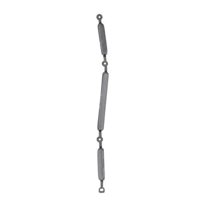 Volume Side Button Outer for Motorola Moto E40 Grey - Plastic Key by Sparestream