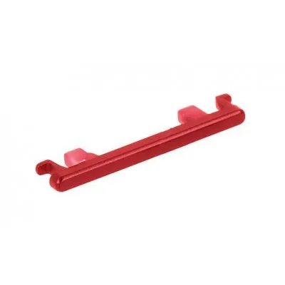 Volume Side Button Outer for Motorola Moto G8 Plus Red - Plastic Key by Sparestream