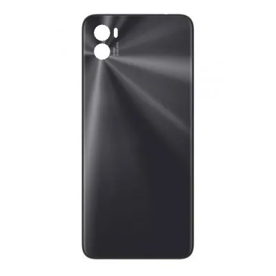 Back Panel Cover for Motorola Moto E32 India - Black by Sparestream