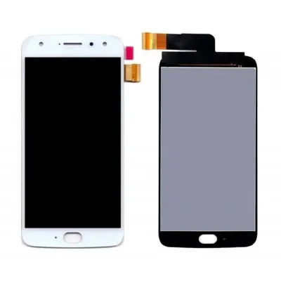 LCD with Touch Screen for Motorola Moto X4 - White (display glass combo folder) by Sparestream