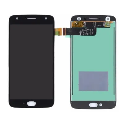LCD with Touch Screen for Motorola Moto X4 - Black (display glass combo folder) by Sparestream