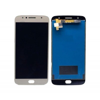 LCD with Touch Screen for Motorola Moto G5S Plus - Gold (display glass combo folder) by Sparestream