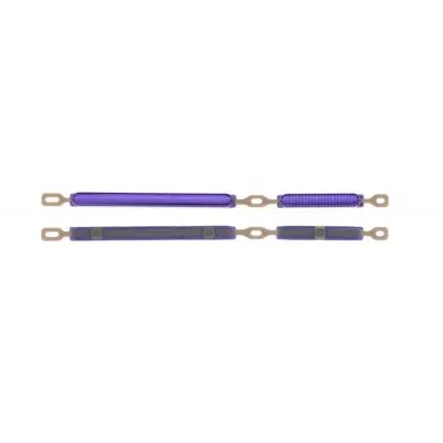 Volume Side Button Outer for Motorola Moto G9 Power Violet - Plastic Key by Sparestream