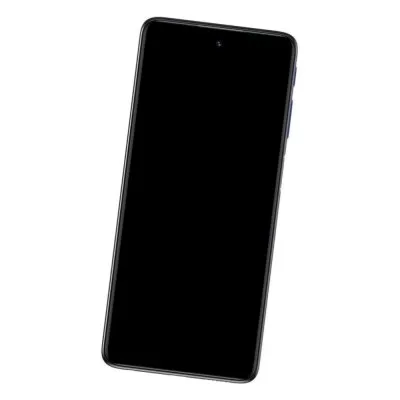 Middle Frame Ring Only for Motorola Moto G51 5G Silver by Sparestream