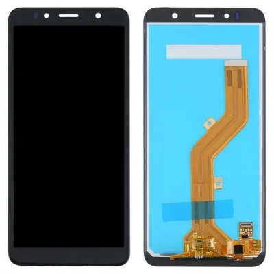 LCD with Touch Screen for Itel A36 Blue by Sparestream