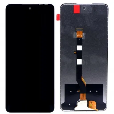 LCD with Touch Screen for Infinix Zero 5G 2023 Turbo - White (display glass combo folder) by Sparestream