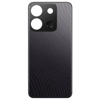 Back Panel Cover for Infinix Smart 7 India - Black by Sparestream