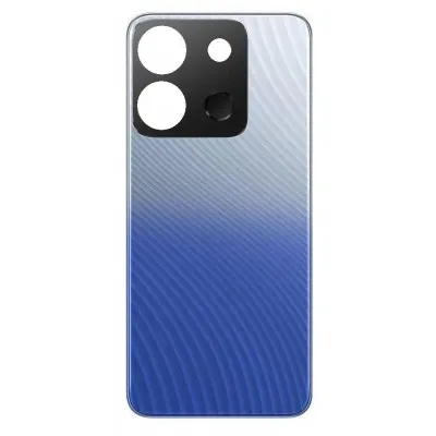Back Panel Cover for Infinix Smart 7 India - Blue by Sparestream