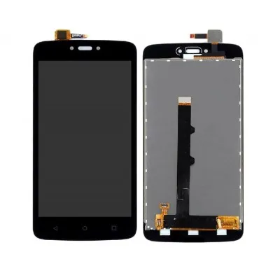 LCD with Touch Screen for Motorola Moto C - Cherry (display glass combo folder) by Sparestream
