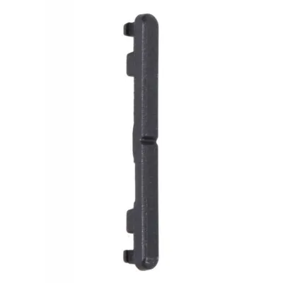 Volume Side Button Outer for Motorola Moto G73 Black - Plastic Key by Sparestream