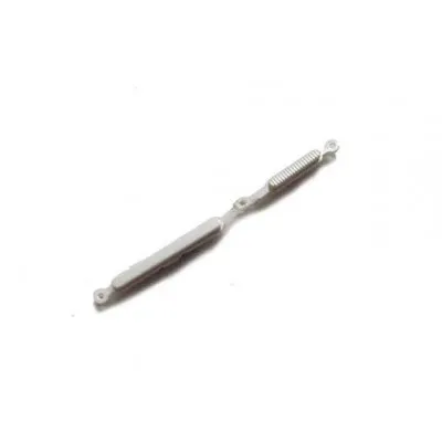 Volume Side Button Outer for Motorola Moto C White - Plastic Key by Sparestream