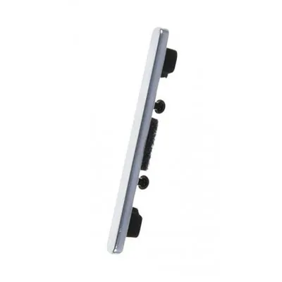 Volume Side Button Outer for Moto G4 Plus 32GB White - Plastic Key by Sparestream