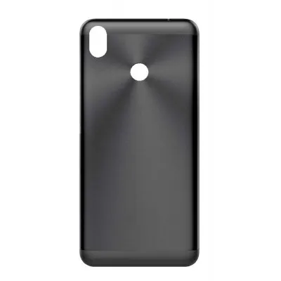 Back Panel Cover for Itel S42 - Black by Sparestream