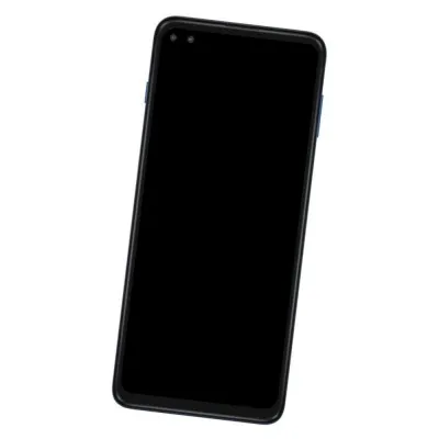 Middle Frame Ring Only for Motorola Moto G 5G Plus Black by Sparestream