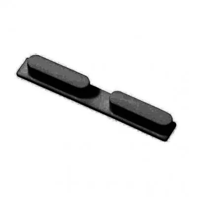 Volume Side Button Outer for Motorola Edge 30 Ultra Black - Plastic Key by Sparestream