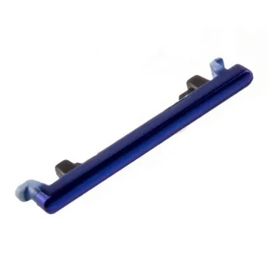 Volume Side Button Outer for Motorola Moto G 5G Plus Blue - Plastic Key by Sparestream