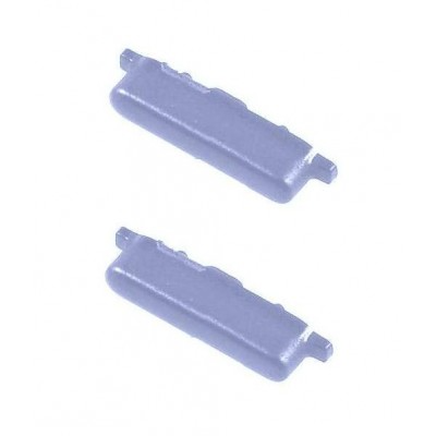 Volume Side Button Outer for Motorola Moto Tab G62 Blue - Plastic Key by Sparestream