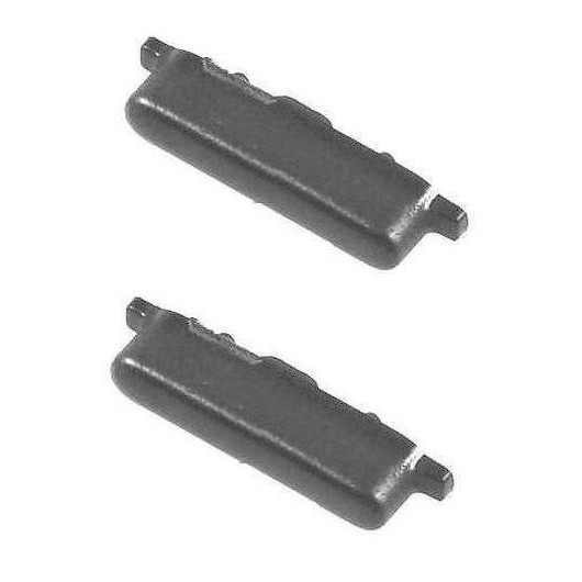 Volume Side Button Outer for Motorola Moto Tab G62 Black - Plastic Key by Sparestream