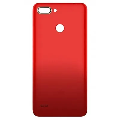 Back Panel Cover for Itel A46 - Red by Sparestream