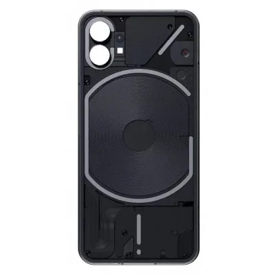 Back Panel Cover for Nothing phone 1 - Black by Sparestream