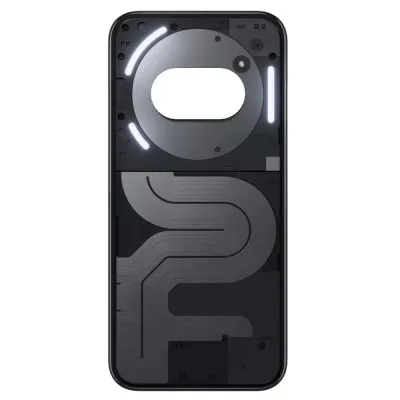 Back Panel Cover for Nothing Phone 2a Plus - Black by Sparestream