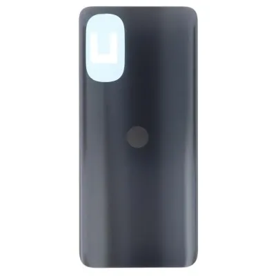 Back Panel Cover for Motorola Moto G82 5G - Black by Sparestream