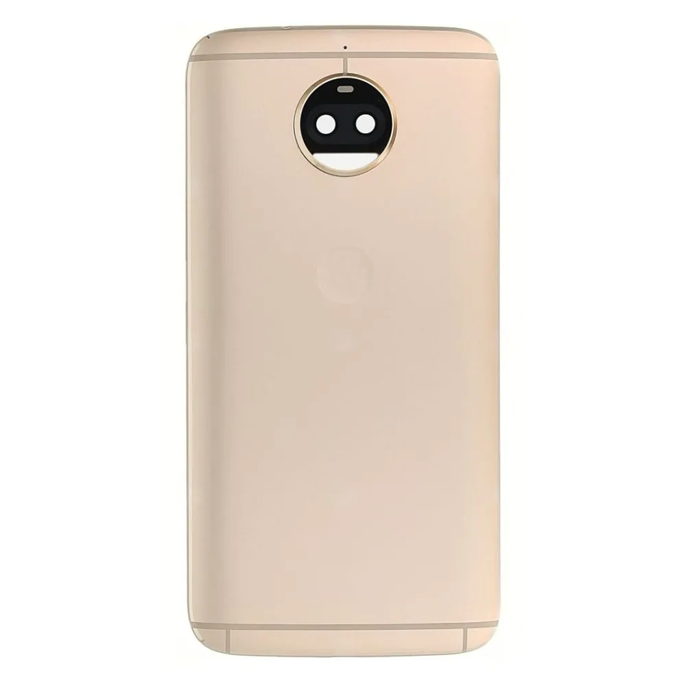 Back Panel Cover for Motorola Moto G5S Plus - Gold by Sparestream