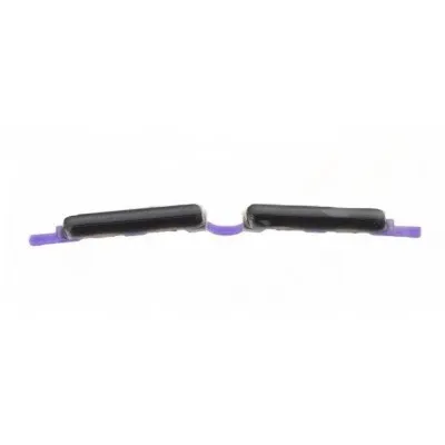 Volume Side Button Outer for Oppo Find X5 Lite Black - Plastic Key by Sparestream