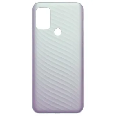 Back Panel Cover for Motorola Moto G10 Power - White by Sparestream